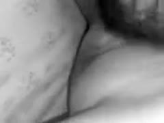 An episode of me swallowing my attractive girl's big cum-hole in black and white